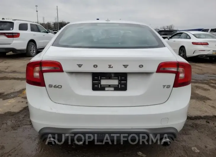 VOLVO S60 2017 vin YV126MFL5H2421299 from auto auction Copart