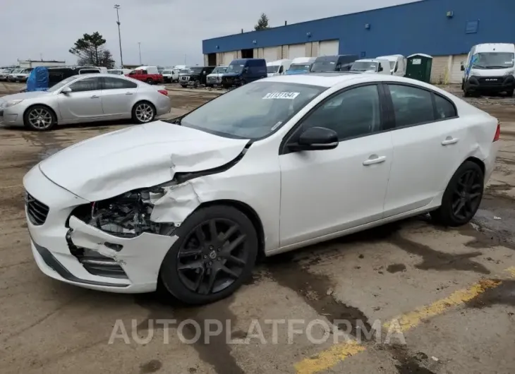 VOLVO S60 2017 vin YV126MFL5H2421299 from auto auction Copart