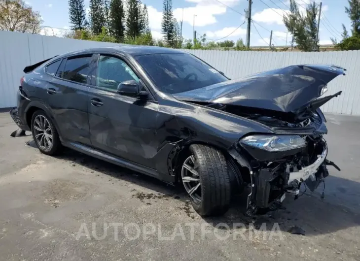 BMW X6 XDRIVE4 2024 vin 5UX33EX00R9T65356 from auto auction Copart