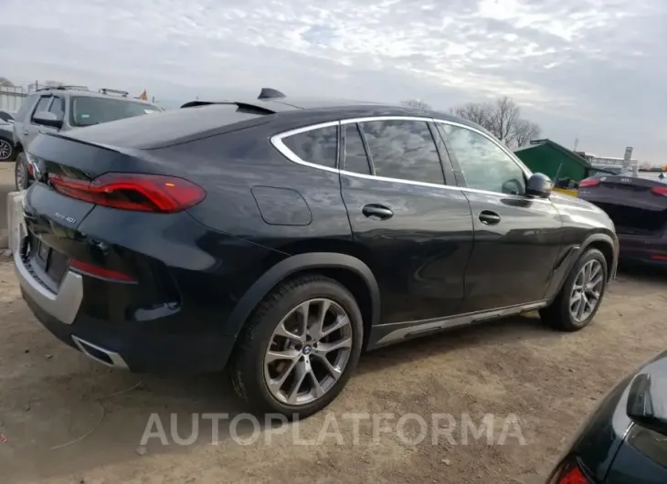 BMW X6 XDRIVE4 2022 vin 5UXCY6C00N9L61752 from auto auction Copart