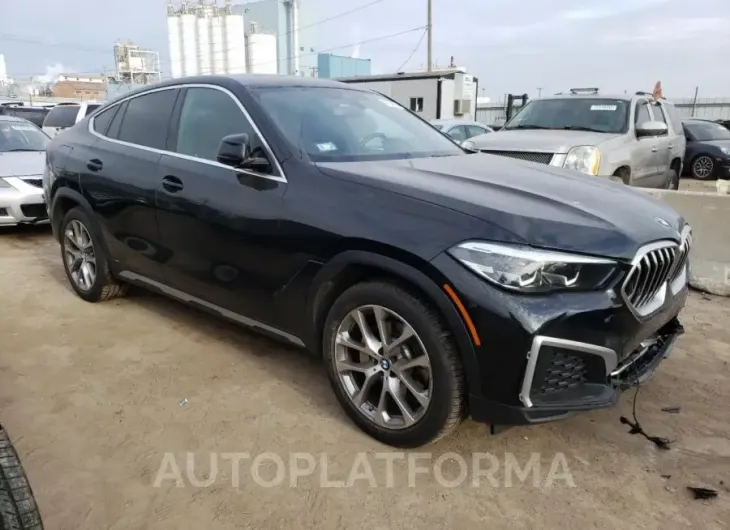 BMW X6 XDRIVE4 2022 vin 5UXCY6C00N9L61752 from auto auction Copart