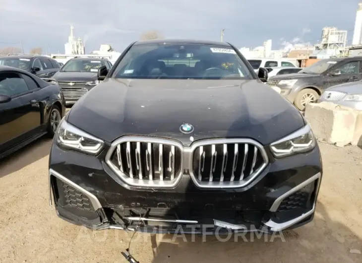 BMW X6 XDRIVE4 2022 vin 5UXCY6C00N9L61752 from auto auction Copart