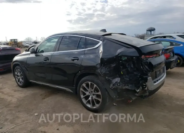 BMW X6 XDRIVE4 2022 vin 5UXCY6C00N9L61752 from auto auction Copart