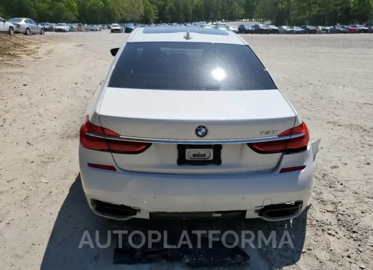 BMW 740 I 2016 vin WBA7E2C50GG546718 from auto auction Copart