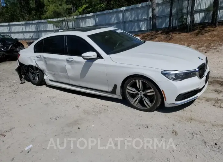 BMW 740 I 2016 vin WBA7E2C50GG546718 from auto auction Copart