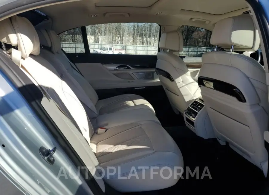 BMW 750 2016 vin WBA7F2C57GG417193 from auto auction Copart