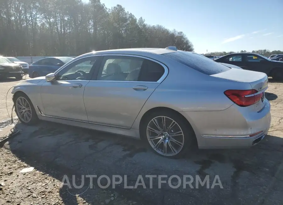 BMW 750 2016 vin WBA7F2C57GG417193 from auto auction Copart