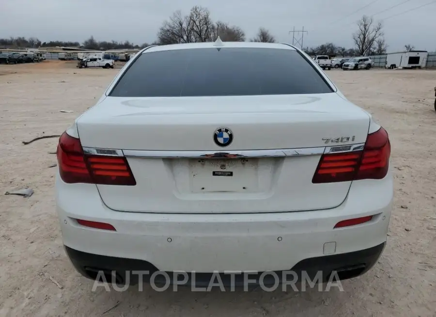 BMW 740 I 2015 vin WBAYA6C52FGK16388 from auto auction Copart