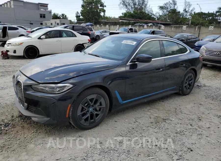 BMW I4 EDRIVE 2023 vin WBY73AW04PFR12400 from auto auction Copart