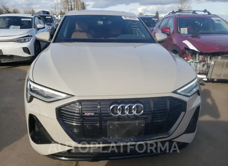 AUDI E-TRON SPO 2022 vin WA11AAGE1NB023978 from auto auction Copart