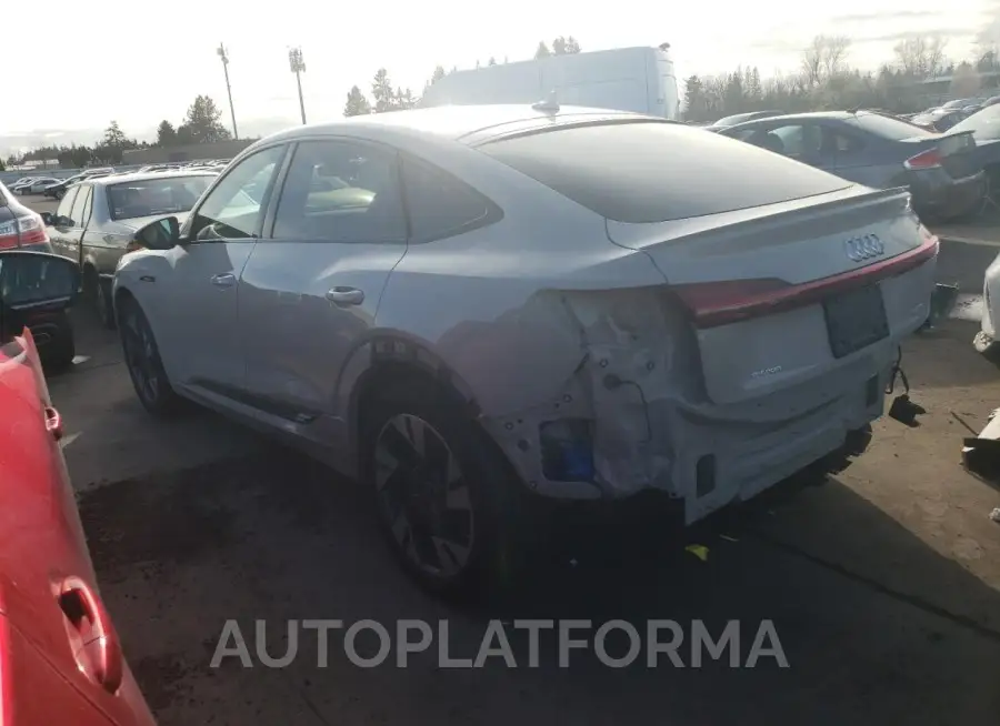 AUDI E-TRON SPO 2022 vin WA11AAGE1NB023978 from auto auction Copart