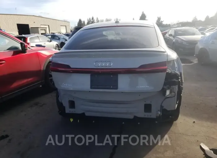 AUDI E-TRON SPO 2022 vin WA11AAGE1NB023978 from auto auction Copart