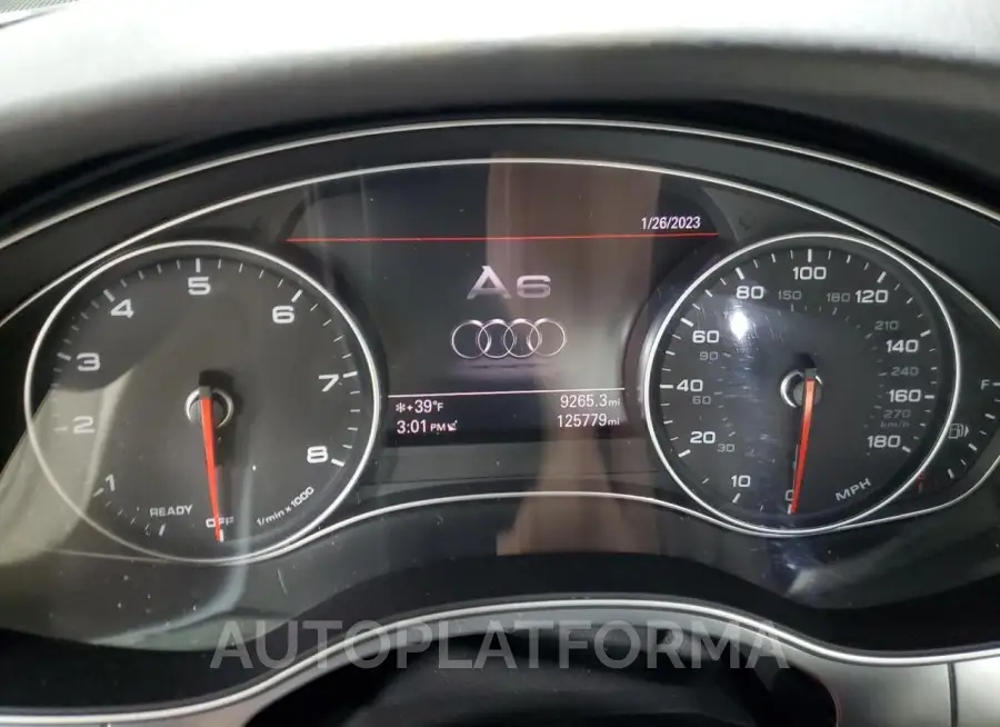 AUDI A6 PRESTIG 2016 vin WAUHGAFCXGN009580 from auto auction Copart