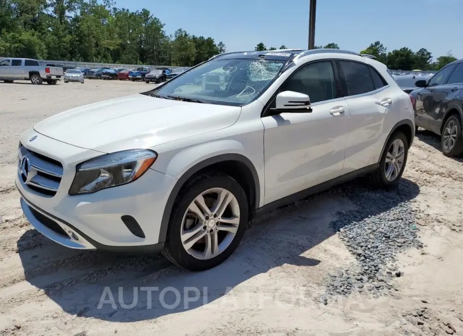 MERCEDES-BENZ GLA 250 2016 vin WDCTG4EB3GJ205997 from auto auction Copart