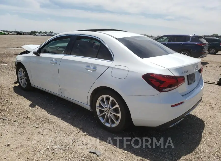 MERCEDES-BENZ A 220 2020 vin WDD3G4EB4LW038882 from auto auction Copart