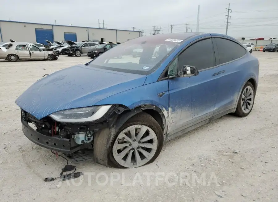 TESLA MODEL X 2016 vin 5YJXCAE24GF020804 from auto auction Copart