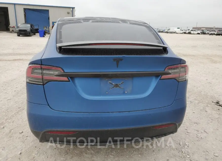 TESLA MODEL X 2016 vin 5YJXCAE24GF020804 from auto auction Copart