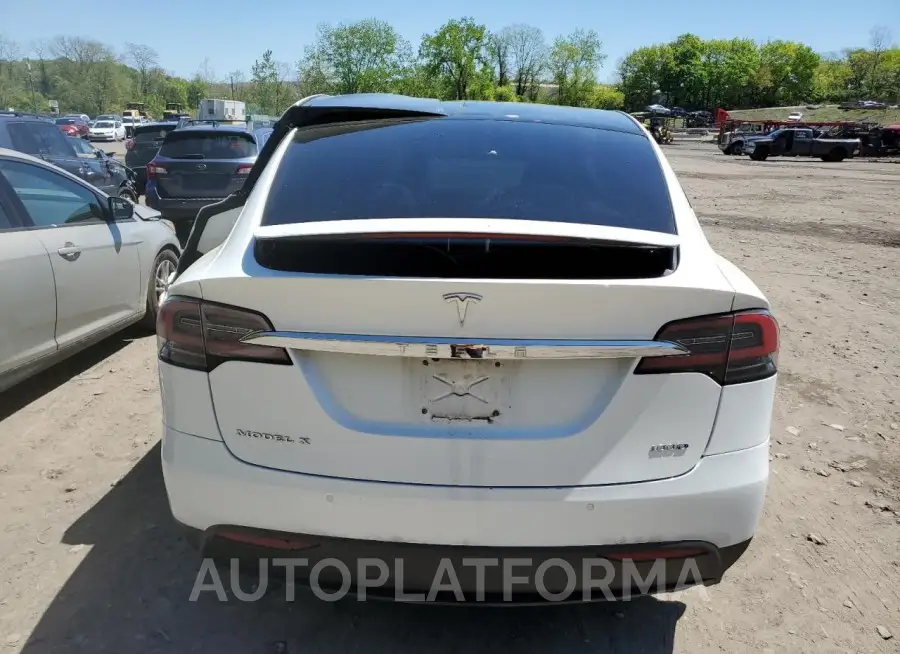 TESLA MODEL X 2018 vin 5YJXCBE27JF139900 from auto auction Copart