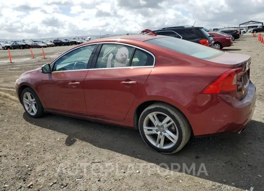 VOLVO S60 PREMIE 2015 vin YV126MFK4F1340627 from auto auction Copart