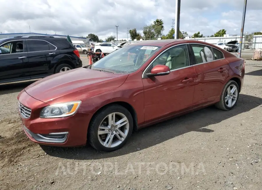 VOLVO S60 PREMIE 2015 vin YV126MFK4F1340627 from auto auction Copart