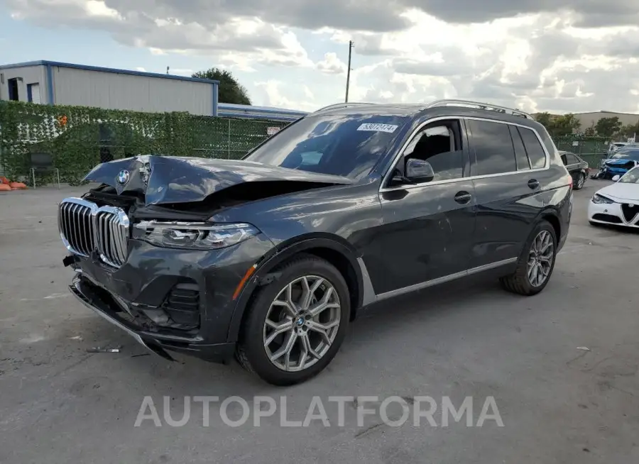 BMW X7 XDRIVE4 2020 vin 5UXCW2C01L9B61784 from auto auction Copart