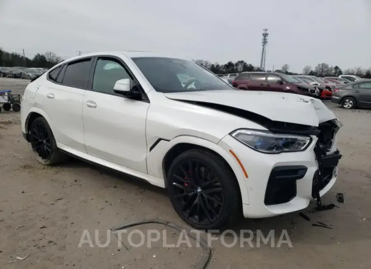 BMW X6 M50I 2022 vin 5UXCY8C07N9L34379 from auto auction Copart