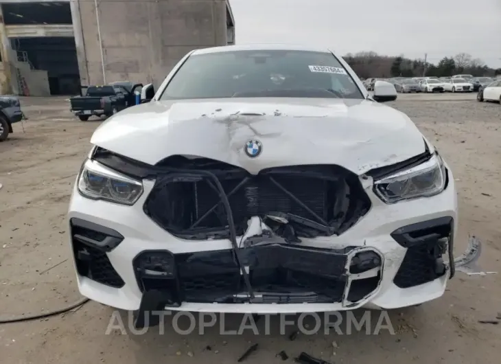 BMW X6 M50I 2022 vin 5UXCY8C07N9L34379 from auto auction Copart