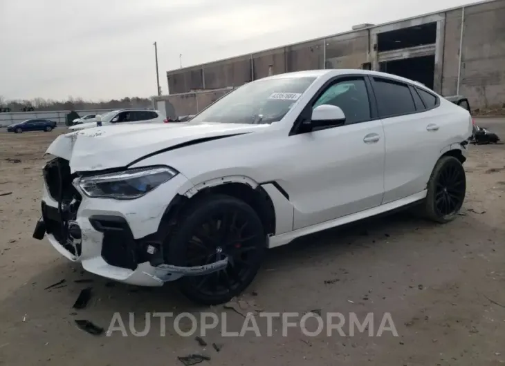 BMW X6 M50I 2022 vin 5UXCY8C07N9L34379 from auto auction Copart