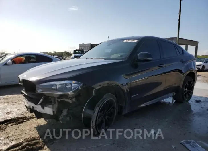 BMW X6 SDRIVE3 2018 vin 5UXKU0C52J0G80913 from auto auction Copart