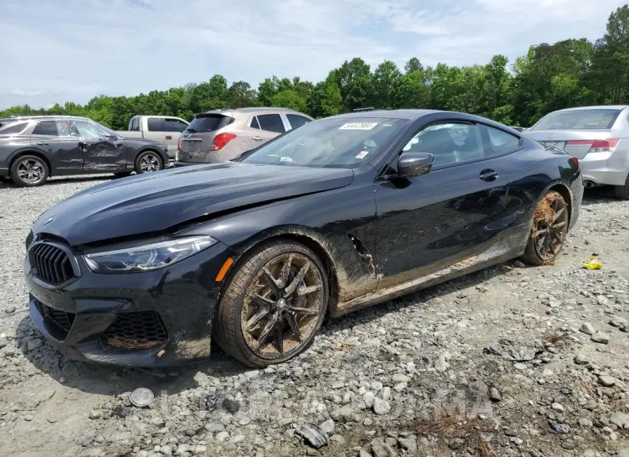 BMW M850XI 2022 vin WBABC4C06NCH27409 from auto auction Copart