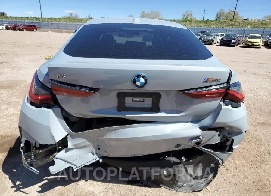 BMW I4 M50 2023 vin WBY33AW09PFN42138 from auto auction Copart