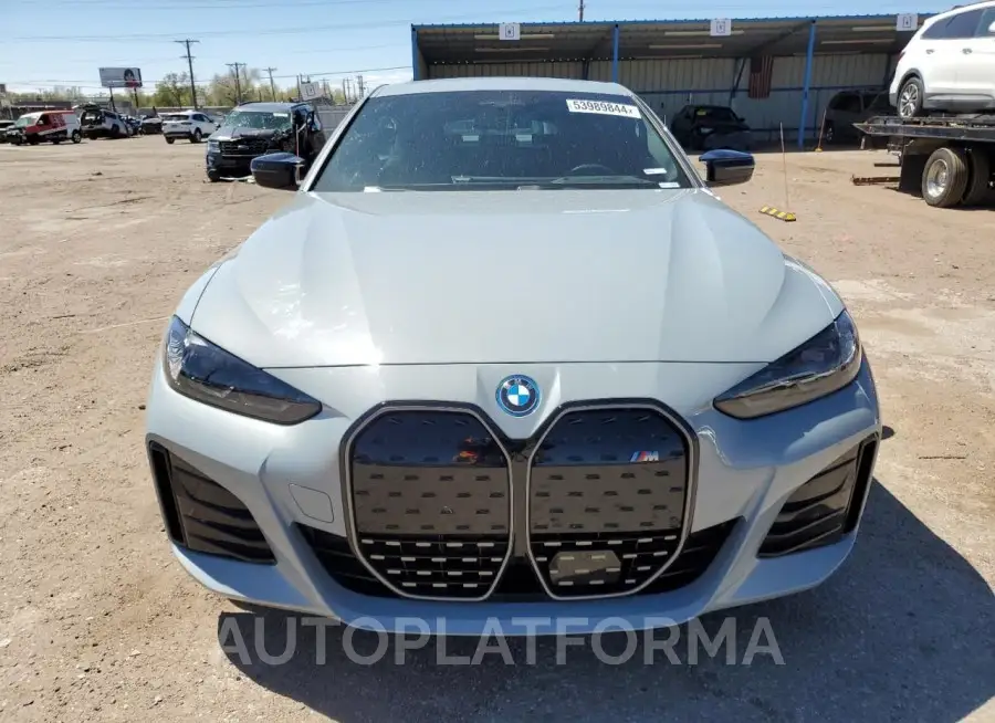 BMW I4 M50 2023 vin WBY33AW09PFN42138 from auto auction Copart