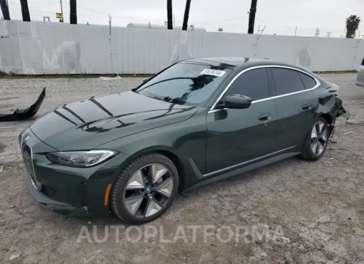 BMW I4 EDRIVE 2023 vin WBY43AW06PFP85894 from auto auction Copart