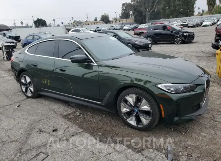 BMW I4 EDRIVE 2023 vin WBY43AW06PFP85894 from auto auction Copart