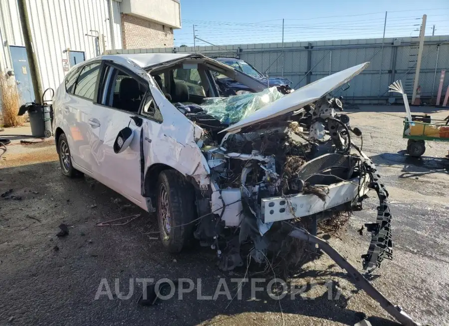 TOYOTA PRIUS V 2015 vin JTDZN3EU8FJ023728 from auto auction Copart