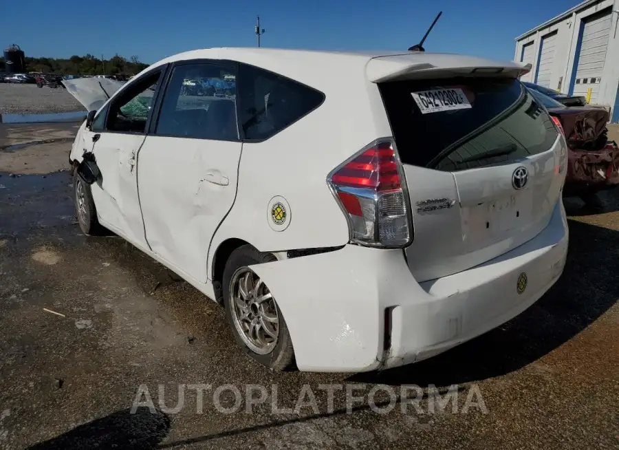 TOYOTA PRIUS V 2015 vin JTDZN3EU8FJ023728 from auto auction Copart