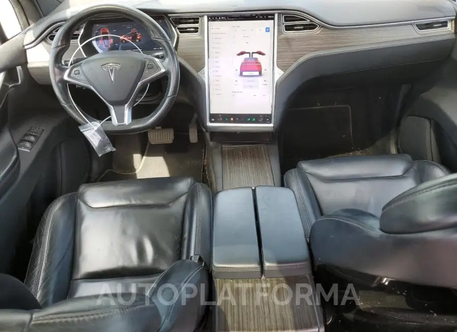 TESLA MODEL X 2016 vin 5YJXCAE21GF008819 from auto auction Copart