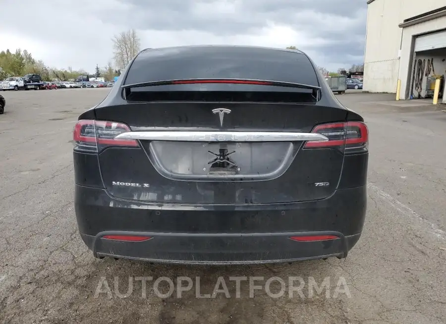 TESLA MODEL X 2018 vin 5YJXCAE27JF128373 from auto auction Copart