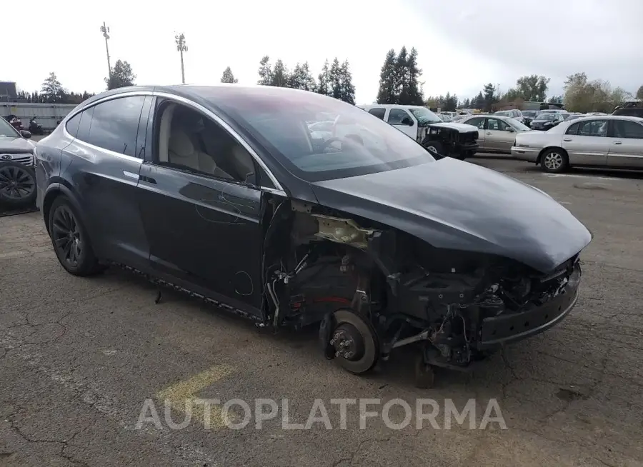 TESLA MODEL X 2018 vin 5YJXCAE27JF128373 from auto auction Copart