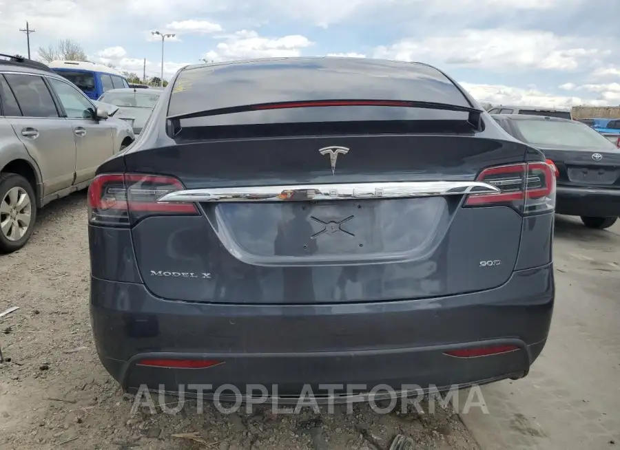 TESLA MODEL X 2016 vin 5YJXCBE21GF021351 from auto auction Copart