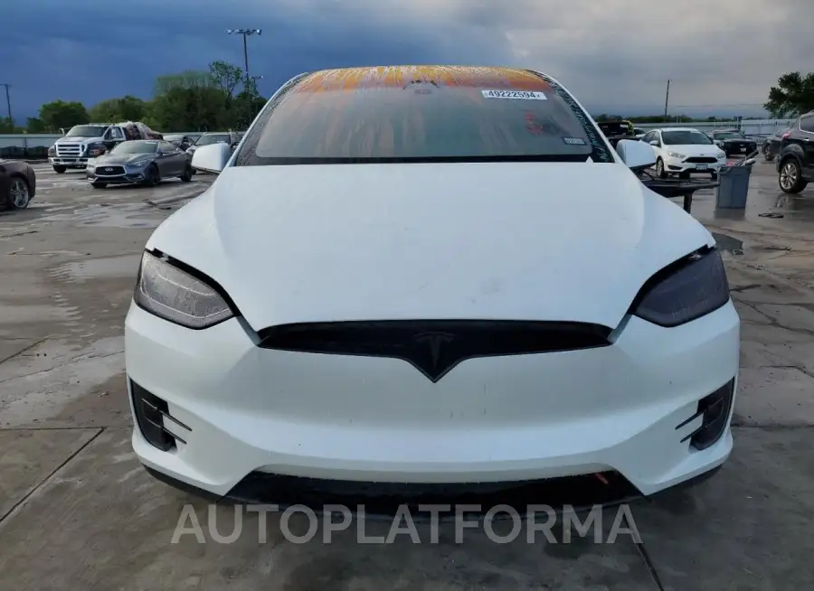 TESLA MODEL X 2019 vin 5YJXCBE22KF153186 from auto auction Copart