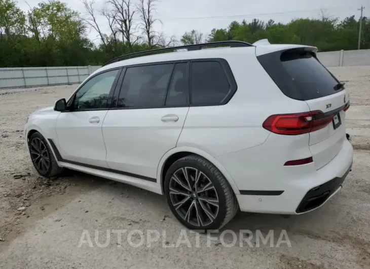 BMW X7 M50I 2021 vin 5UXCX6C04M9H00520 from auto auction Copart