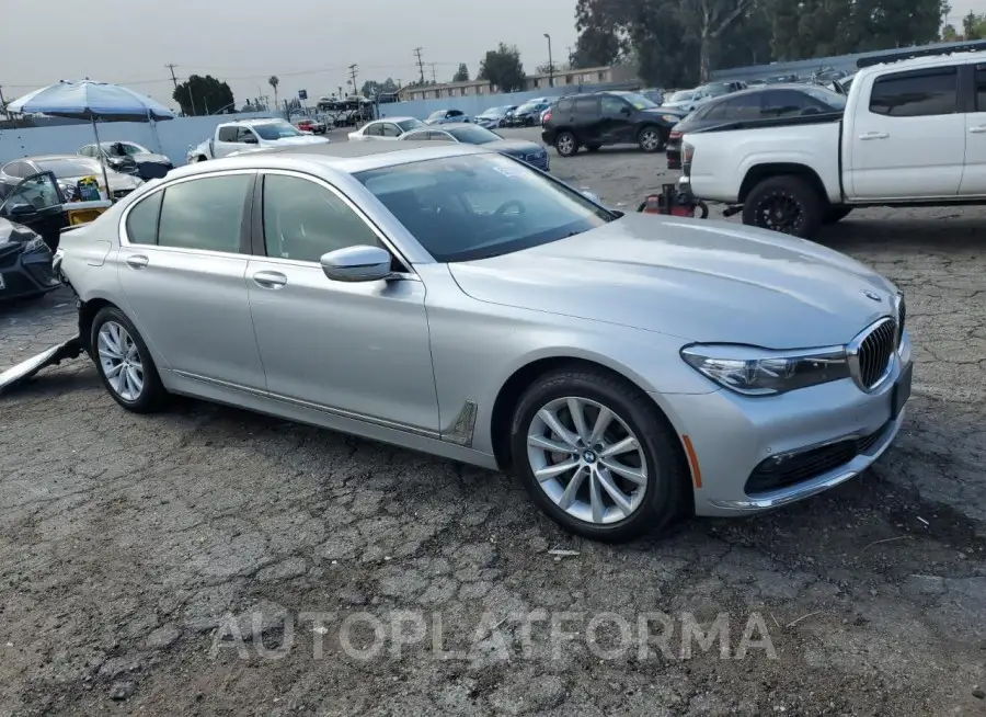 BMW 740 I 2018 vin WBA7E2C59JG742518 from auto auction Copart