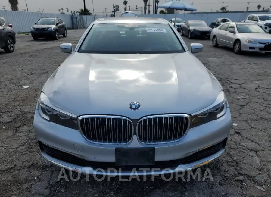 BMW 740 I 2018 vin WBA7E2C59JG742518 from auto auction Copart