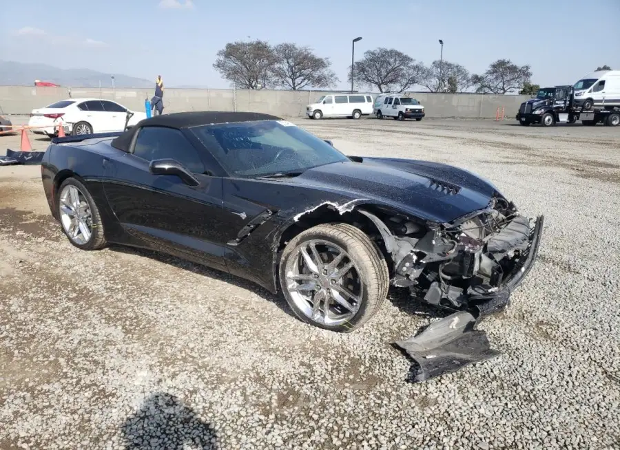 CHEVROLET CORVETTE S 2019 vin 1G1YF3D73K5117449 from auto auction Copart