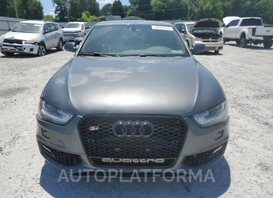 AUDI S4 PREMIUM 2016 vin WAUBGAFL6GA002087 from auto auction Copart