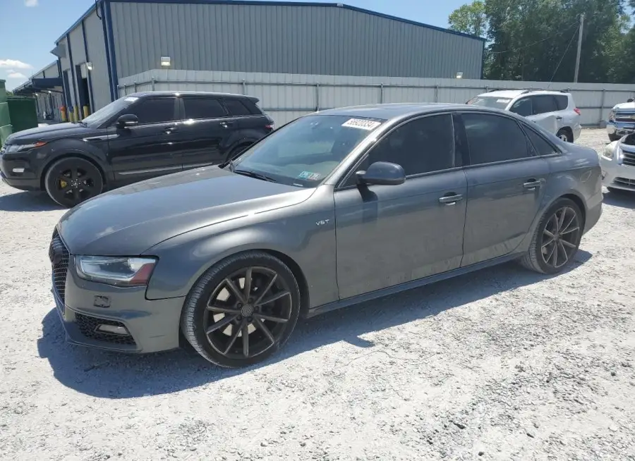 AUDI S4 PREMIUM 2016 vin WAUBGAFL6GA002087 from auto auction Copart