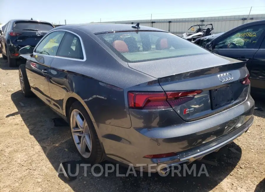 AUDI S5 PREMIUM 2018 vin WAUP4AF52JA056171 from auto auction Copart