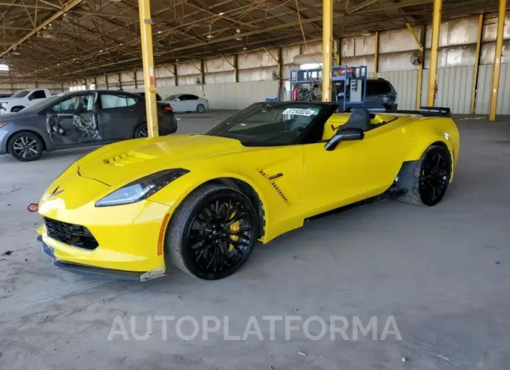 CHEVROLET CORVETTE Z 2017 vin 1G1YT3D68H5600492 from auto auction Copart