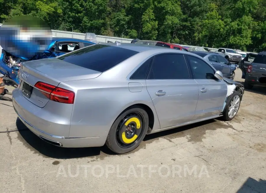 AUDI A8 L QUATT 2015 vin WAU3GAFD0FN039088 from auto auction Copart